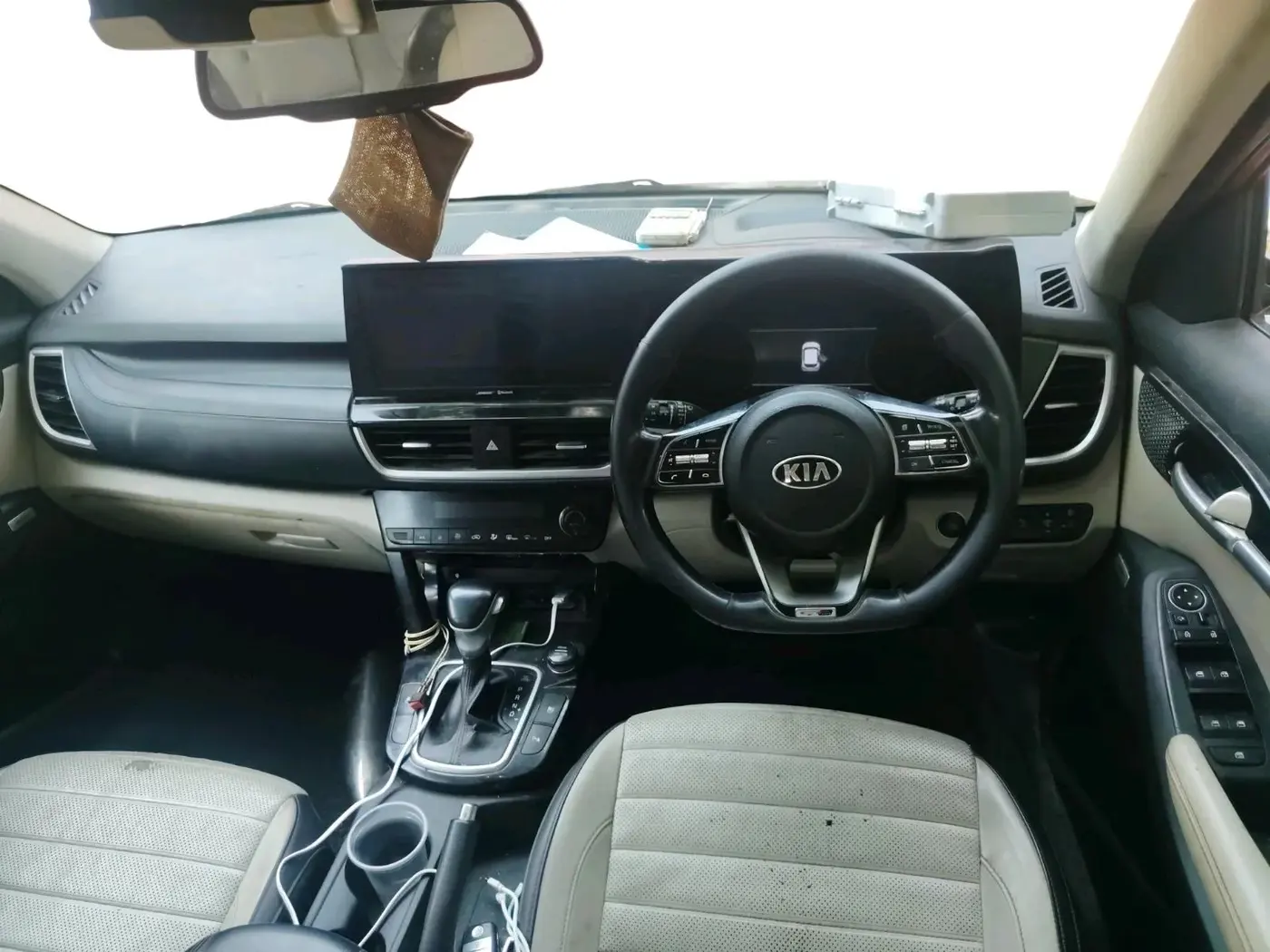2019 KIA SELTOS GTX PLUS AT 1.5 DIESEL, Diesel, Automatic, 1,50,000 km, interior