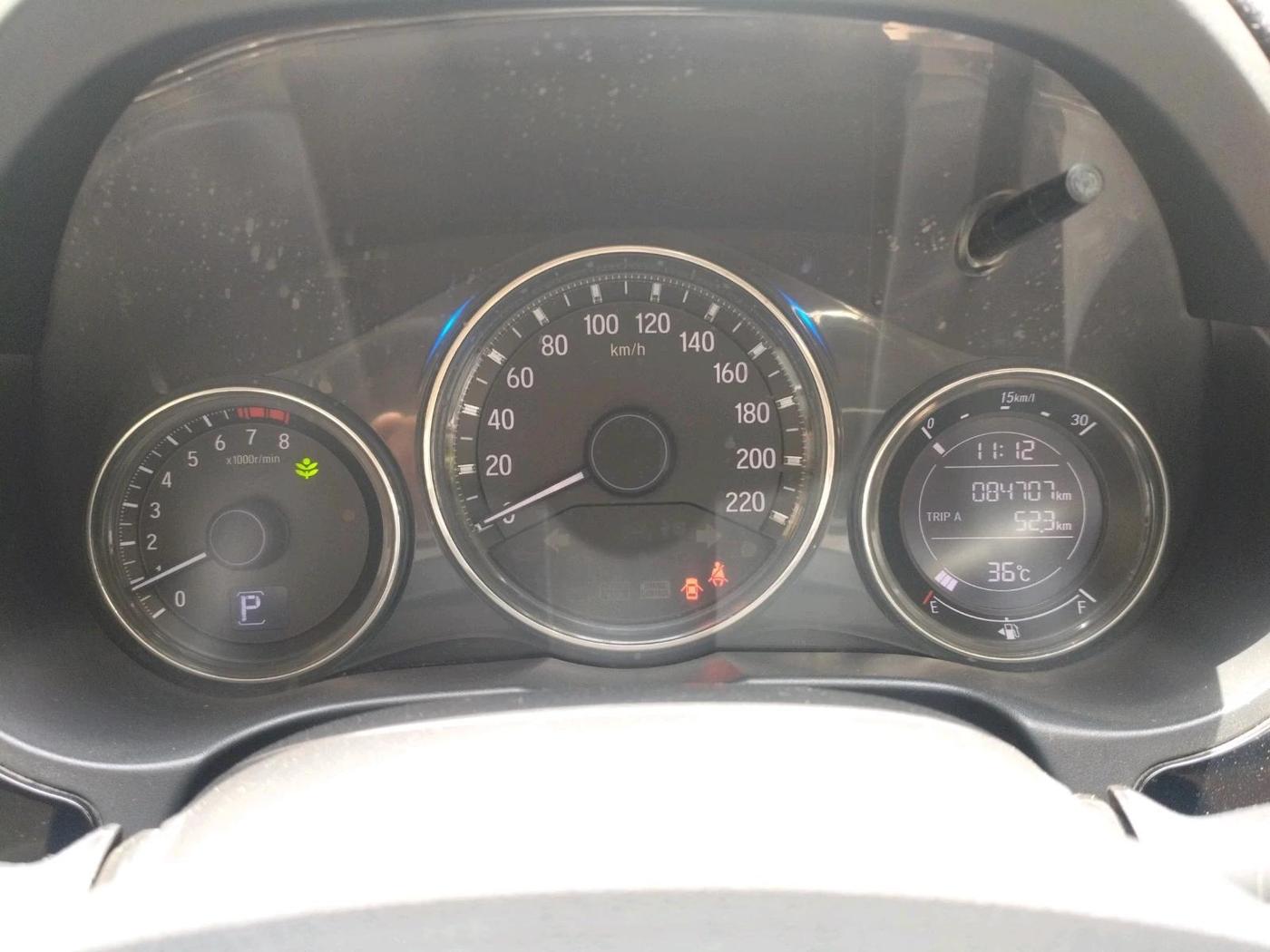 2017 Honda City 1.5L I-VTEC ZX CVT, Petrol, Automatic, 1,35,130 km, interior