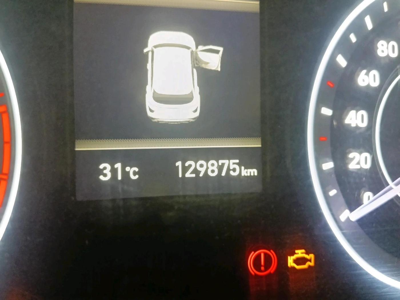 2020 Hyundai Creta E 1.5 DIESEL, Diesel, Manual, 1,29,875 km, interior