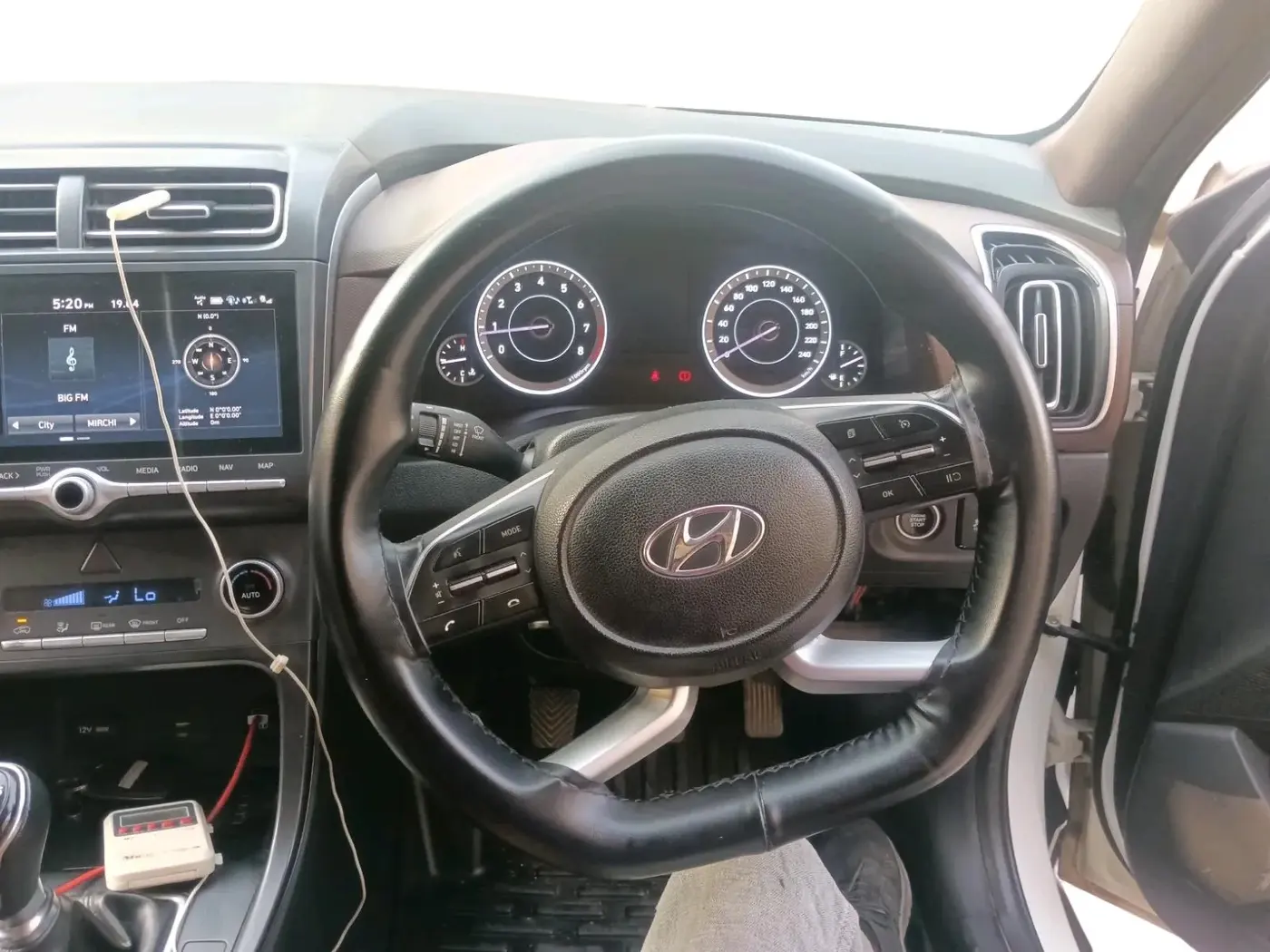 2020 Hyundai Creta SX 1.5 PETROL, Petrol, Manual, 9,00,000 km, interior