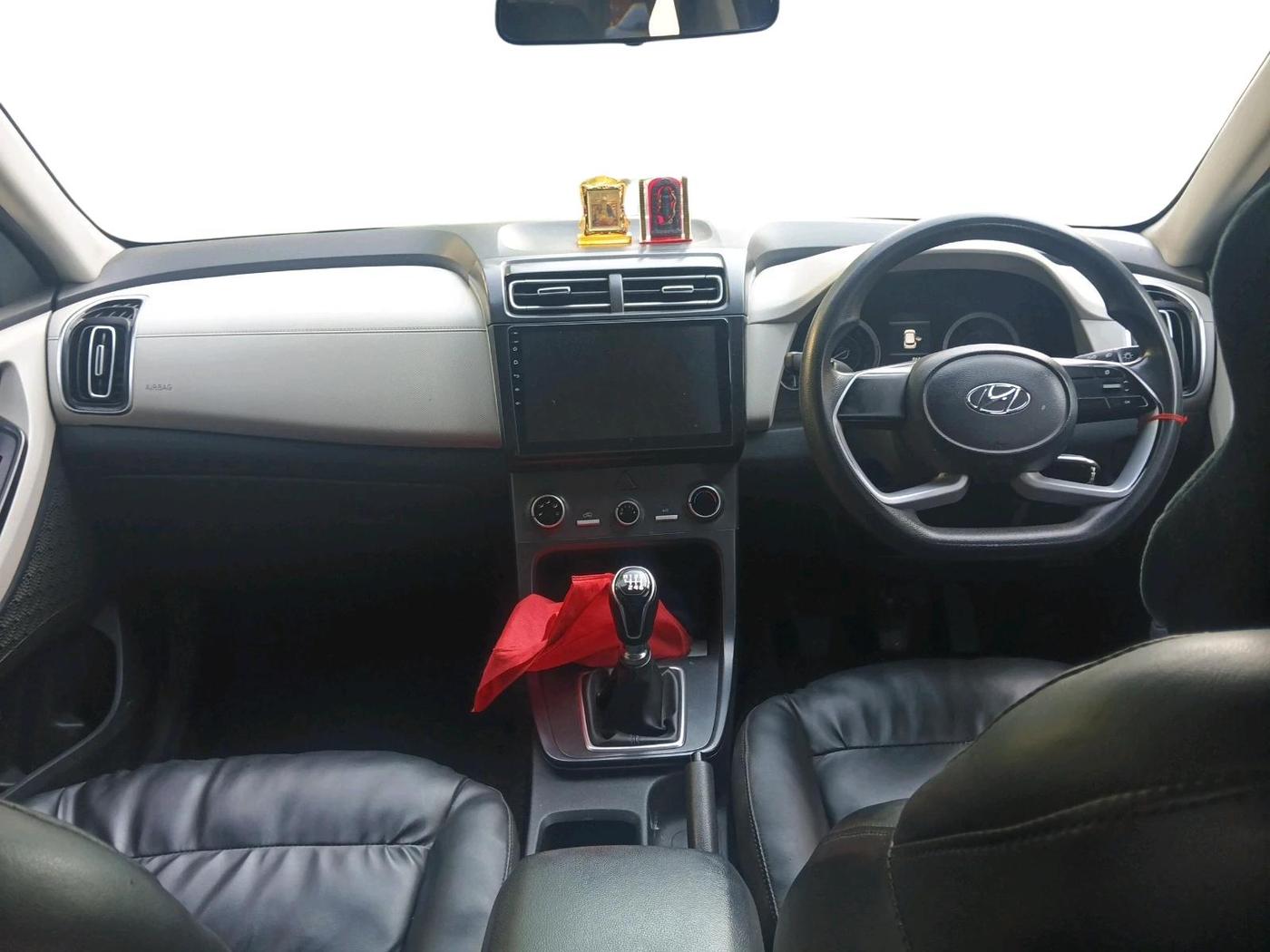2020 Hyundai Creta E 1.5 DIESEL, Diesel, Manual, 86,446 km, interior