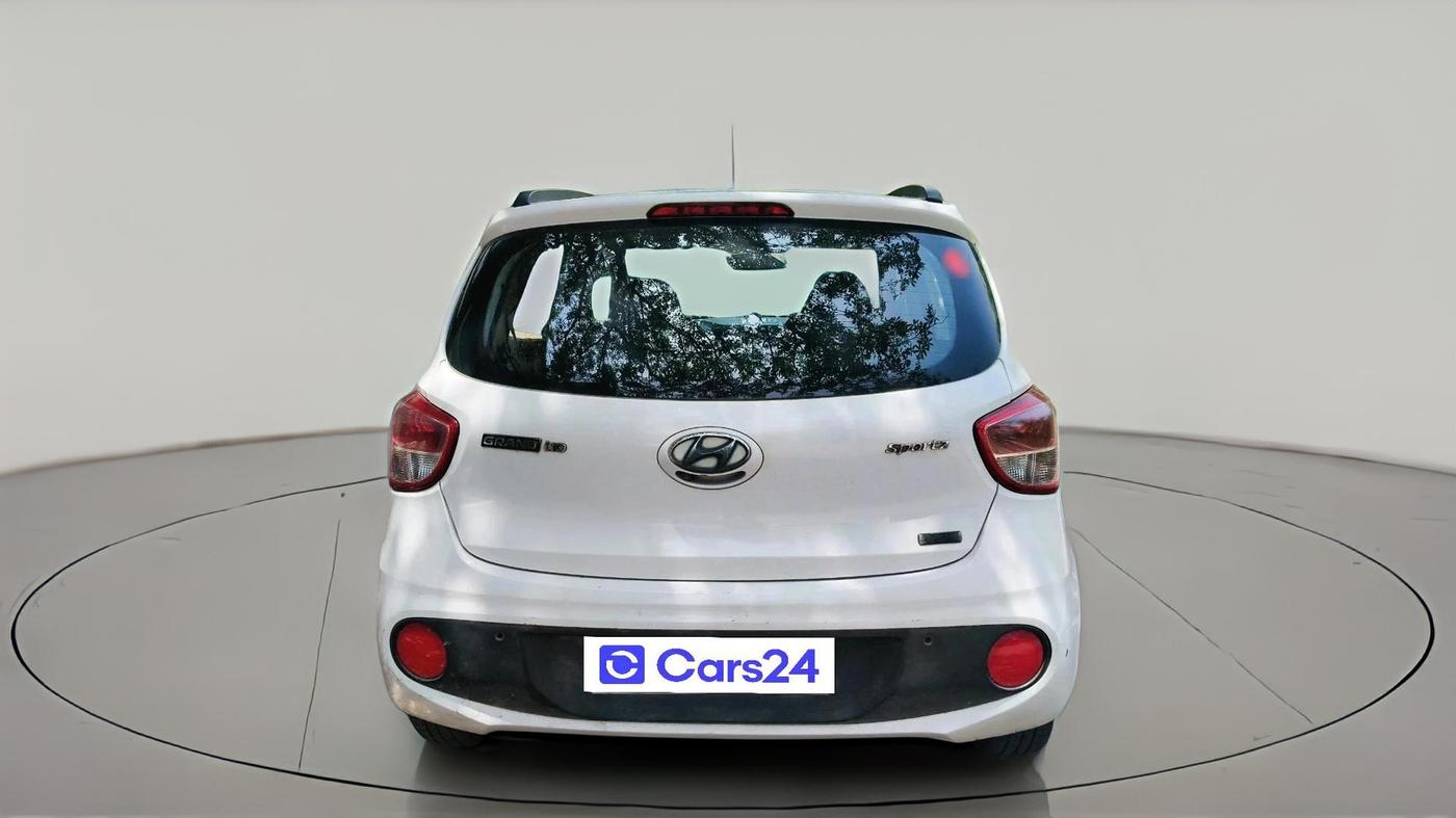 2017 Hyundai Grand i10 SPORTZ (O) 1.2 KAPPA VTVT, Petrol, Manual, 47,331 km, exterior
