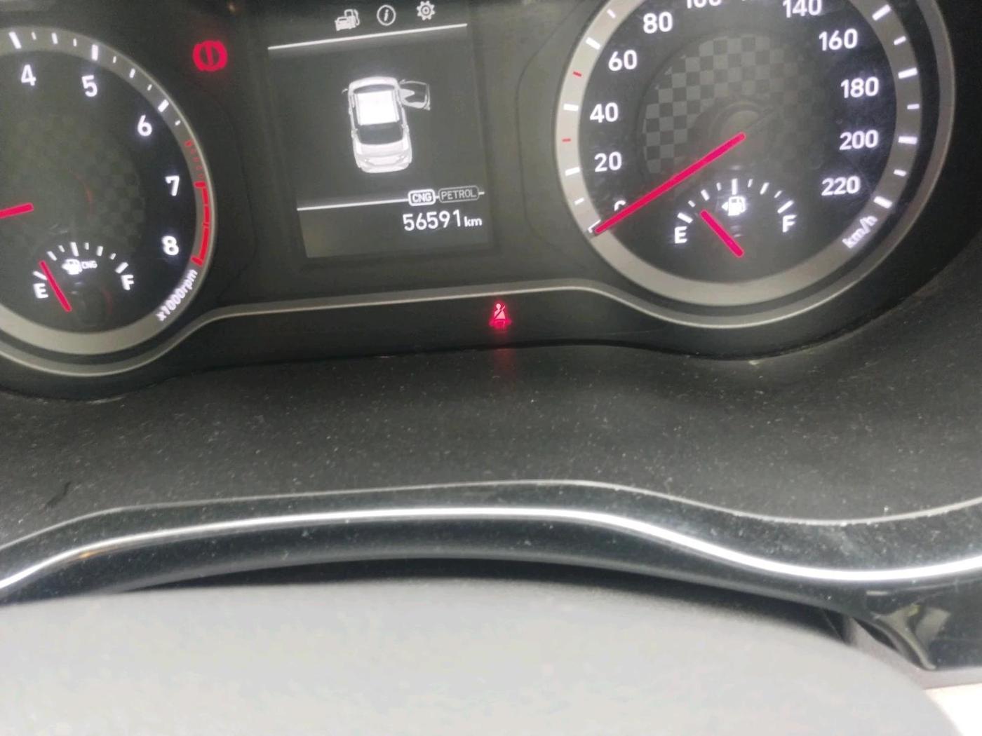 2023 Hyundai AURA SX 1.2 CNG, CNG, Manual, 56,591 km, interior