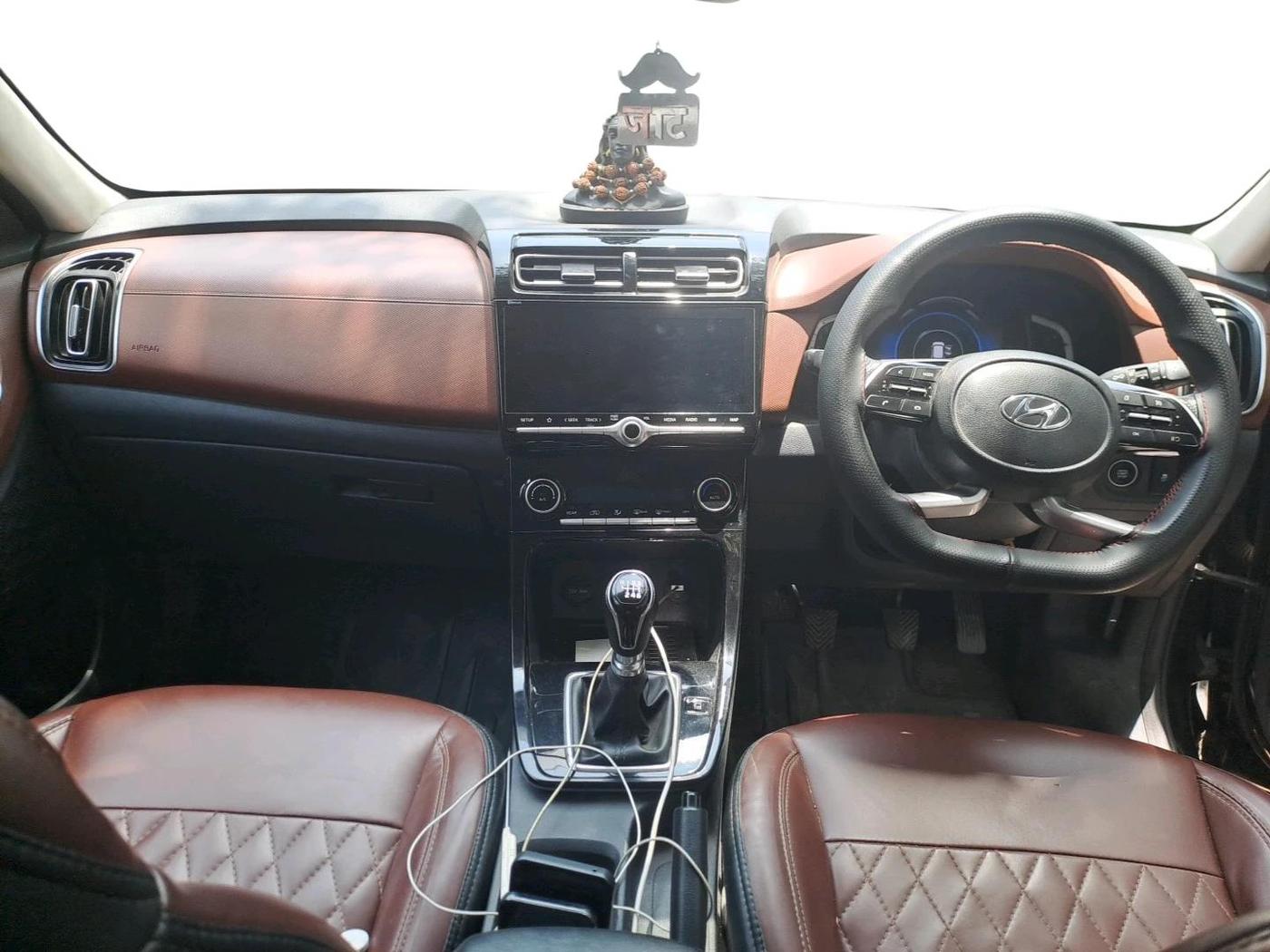 2021 Hyundai ALCAZAR PRESTIGE 1.5 MT 7STR, Diesel, Manual, 65,406 km, interior