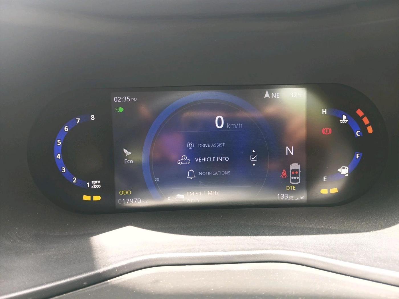 2023 Tata NEXON CREATIVE+ SUNROOF AMT 1.2 PETROL, Petrol, Automatic, 17,970 km, interior