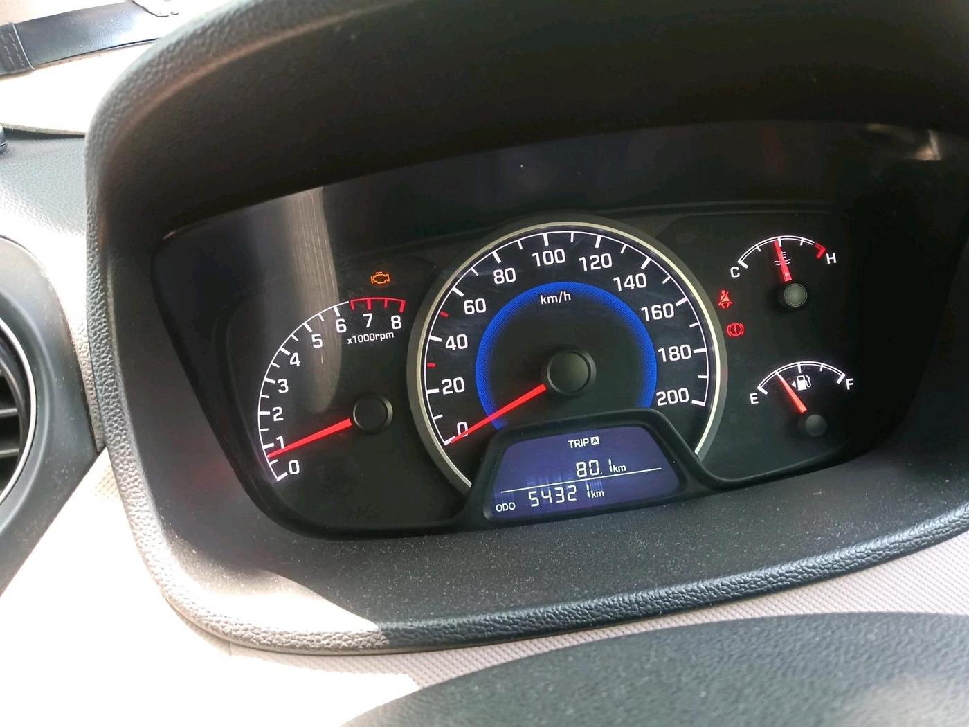 2018 Hyundai Grand i10 MAGNA 1.2 KAPPA VTVT, CNG, Manual, 54,321 km, interior