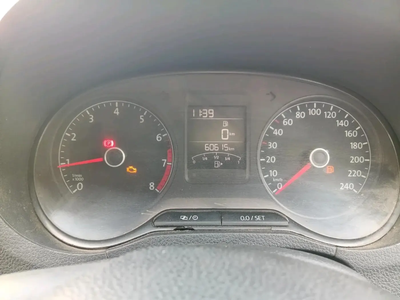 2015 Volkswagen Polo COMFORTLINE 1.2L, CNG, Manual, 60,615 km, interior