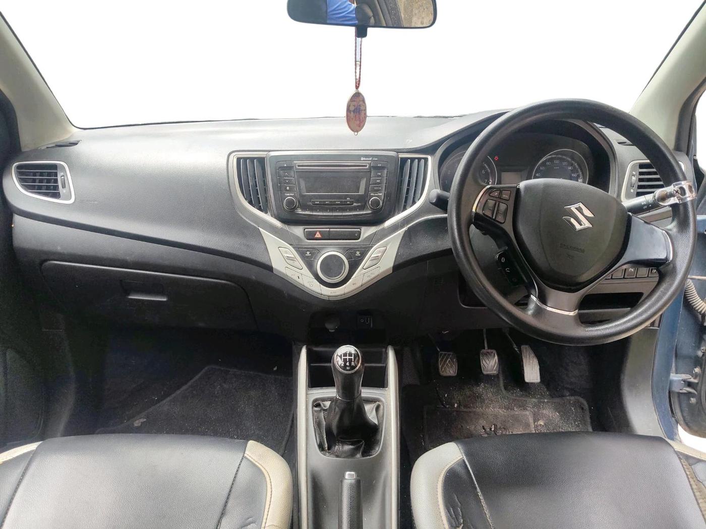 2017 Maruti Baleno DELTA PETROL 1.2, Petrol, Manual, 86,342 km, interior