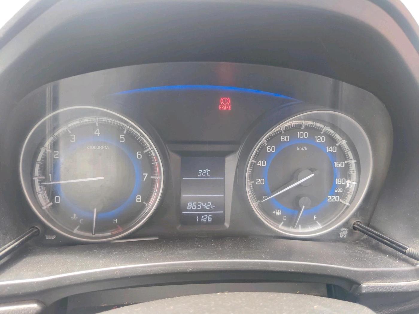 2017 Maruti Baleno DELTA PETROL 1.2, Petrol, Manual, 86,342 km, interior