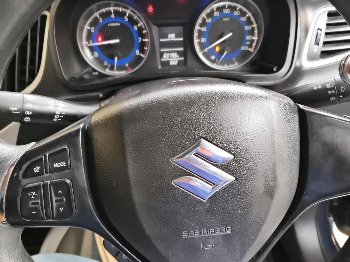 2017 Maruti Baleno DELTA PETROL 1.2, Petrol, Manual, 86,342 km, interior