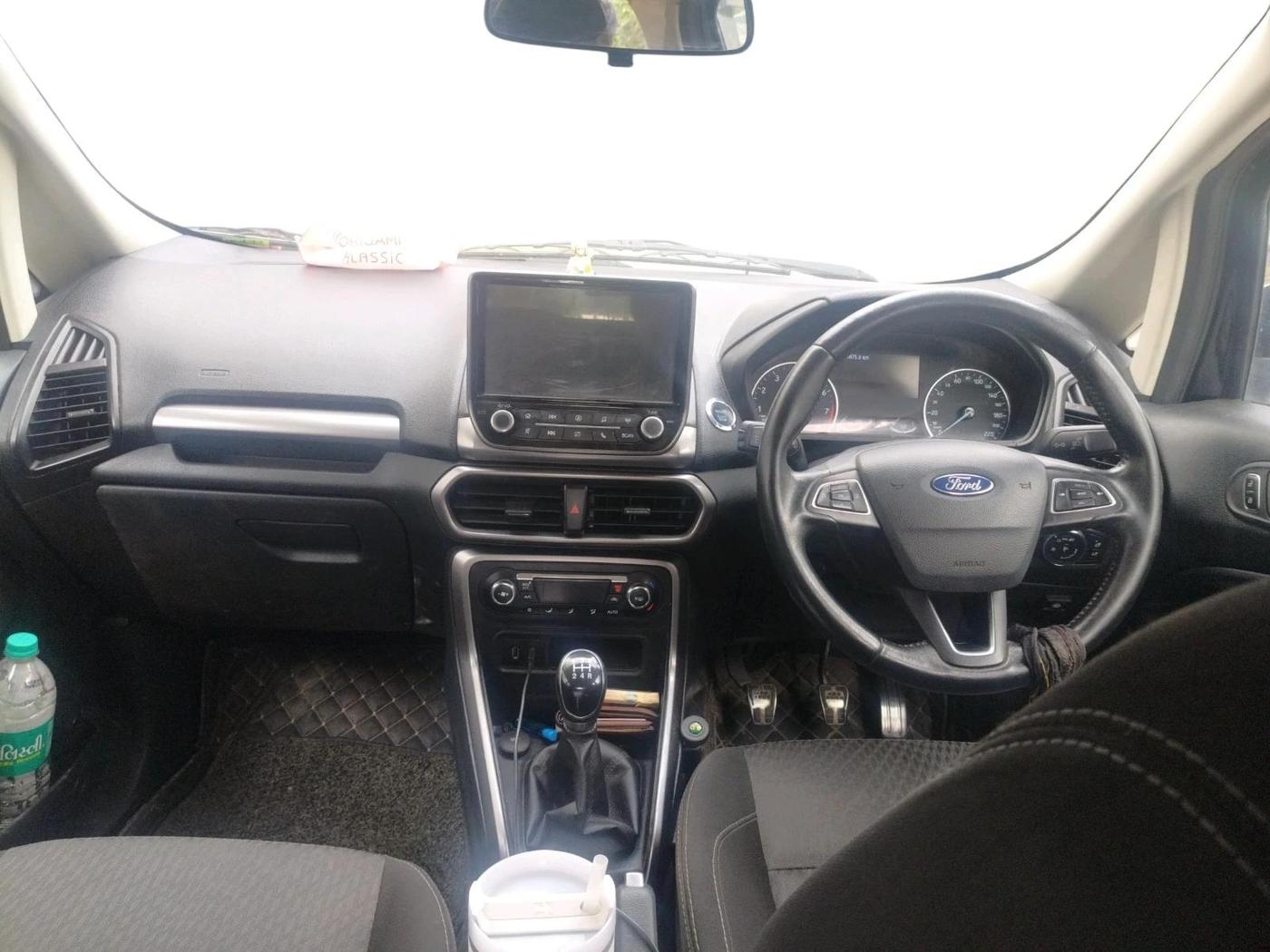 2019 Ford Ecosport TITANIUM 1.5L PETROL, CNG, Manual, 71,675 km, interior