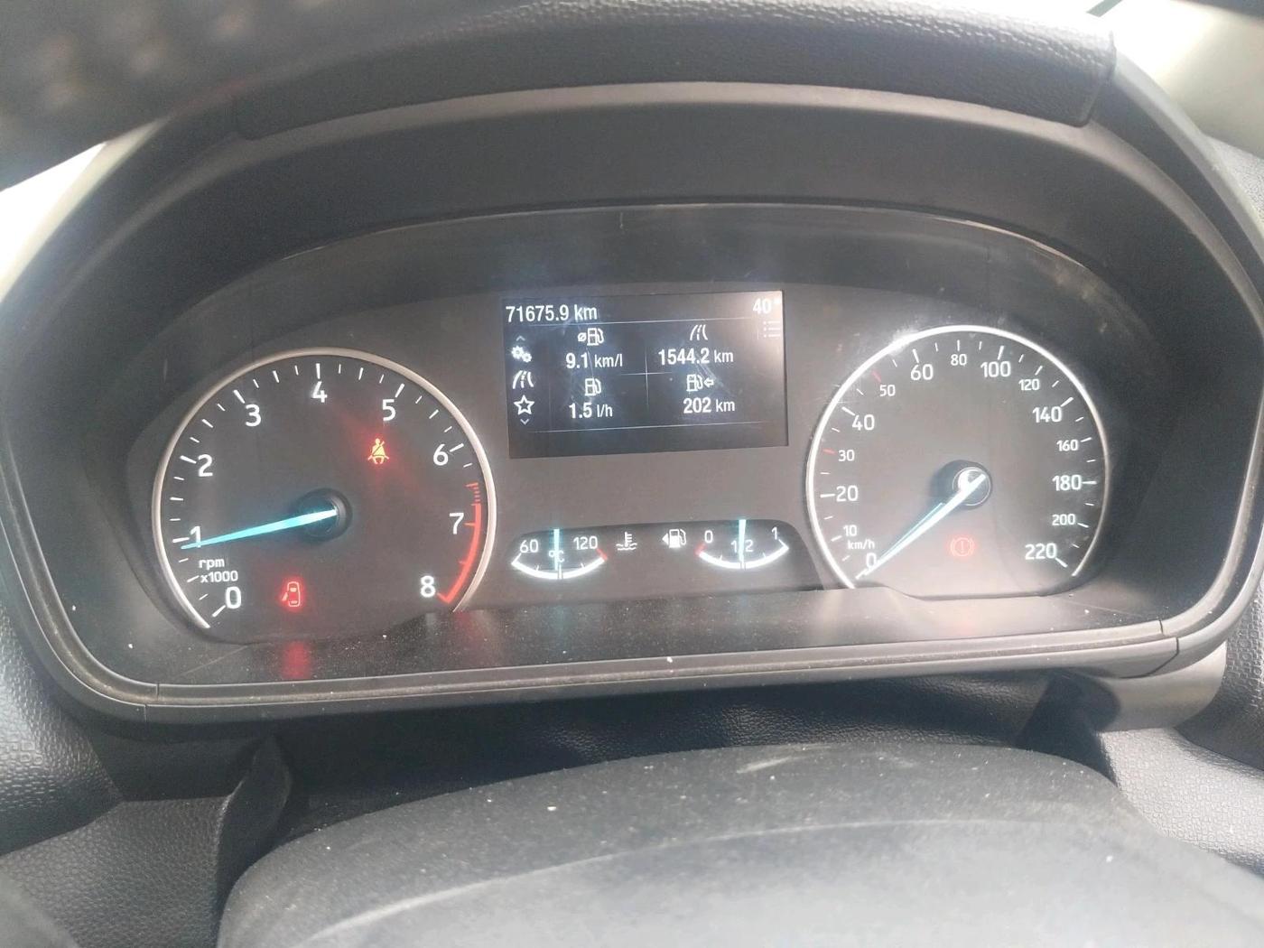 2019 Ford Ecosport TITANIUM 1.5L PETROL, CNG, Manual, 71,675 km, interior