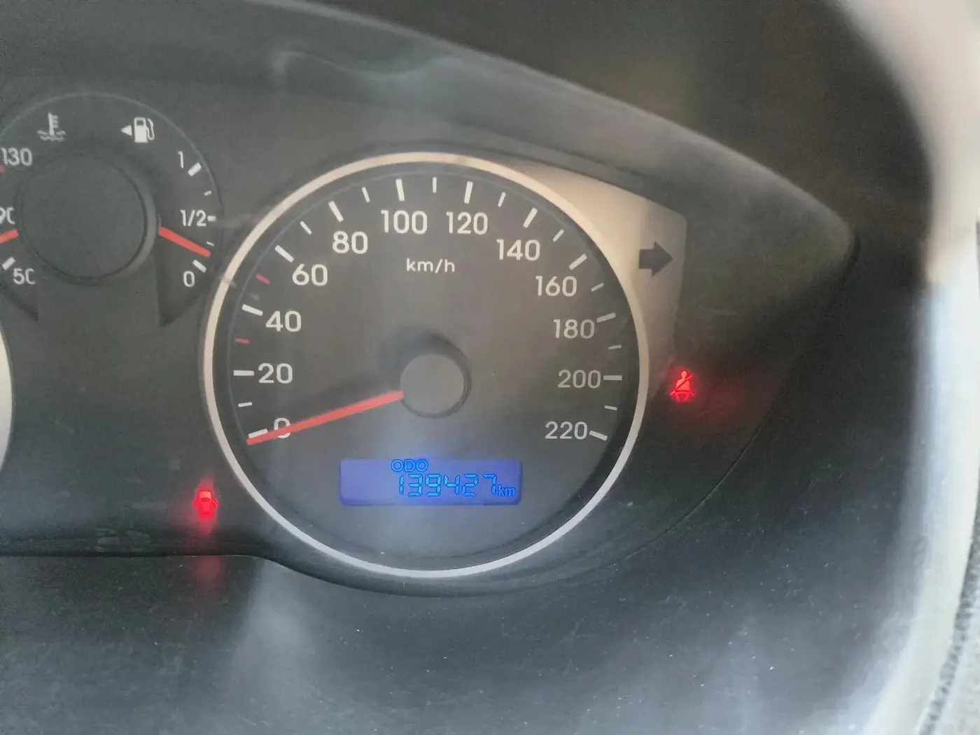 2013 Hyundai i20 MAGNA 1.2, CNG, Manual, 1,39,247 km, interior