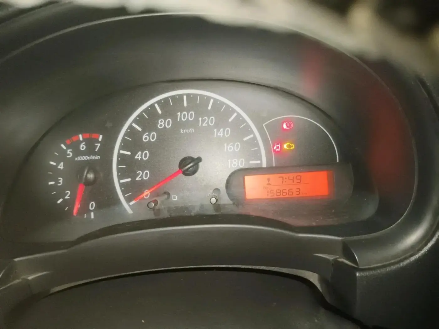 2018 Nissan Micra Active XL O, CNG, Manual, 1,58,663 km, interior