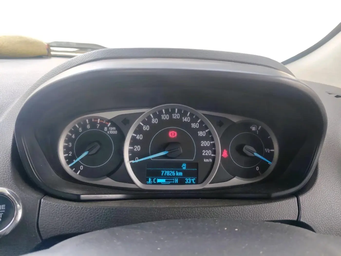 2019 Ford New Figo TITANIUM 1.2 PETROL MT, Petrol, Manual, 79,214 km, interior