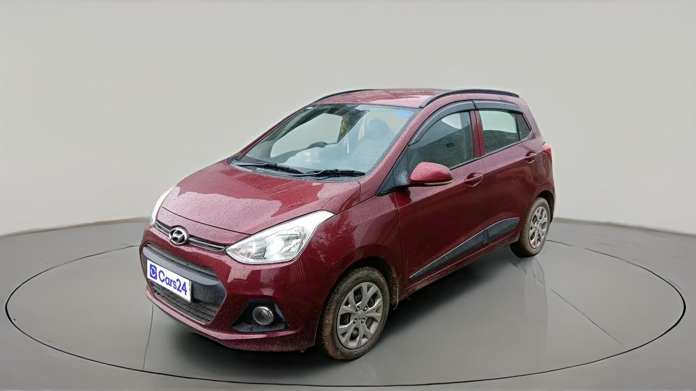 2015 Hyundai Grand i10 SPORTZ 1.2 KAPPA VTVT, Petrol, Manual, 77,122 km, exterior