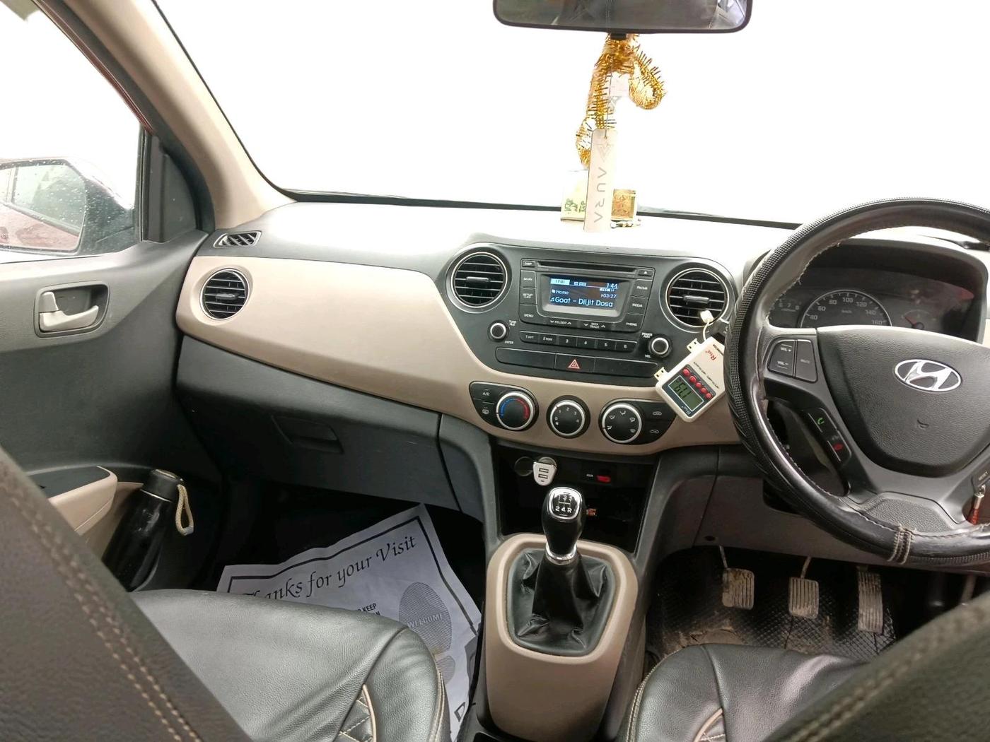 2015 Hyundai Grand i10 SPORTZ 1.2 KAPPA VTVT, Petrol, Manual, 77,122 km, interior