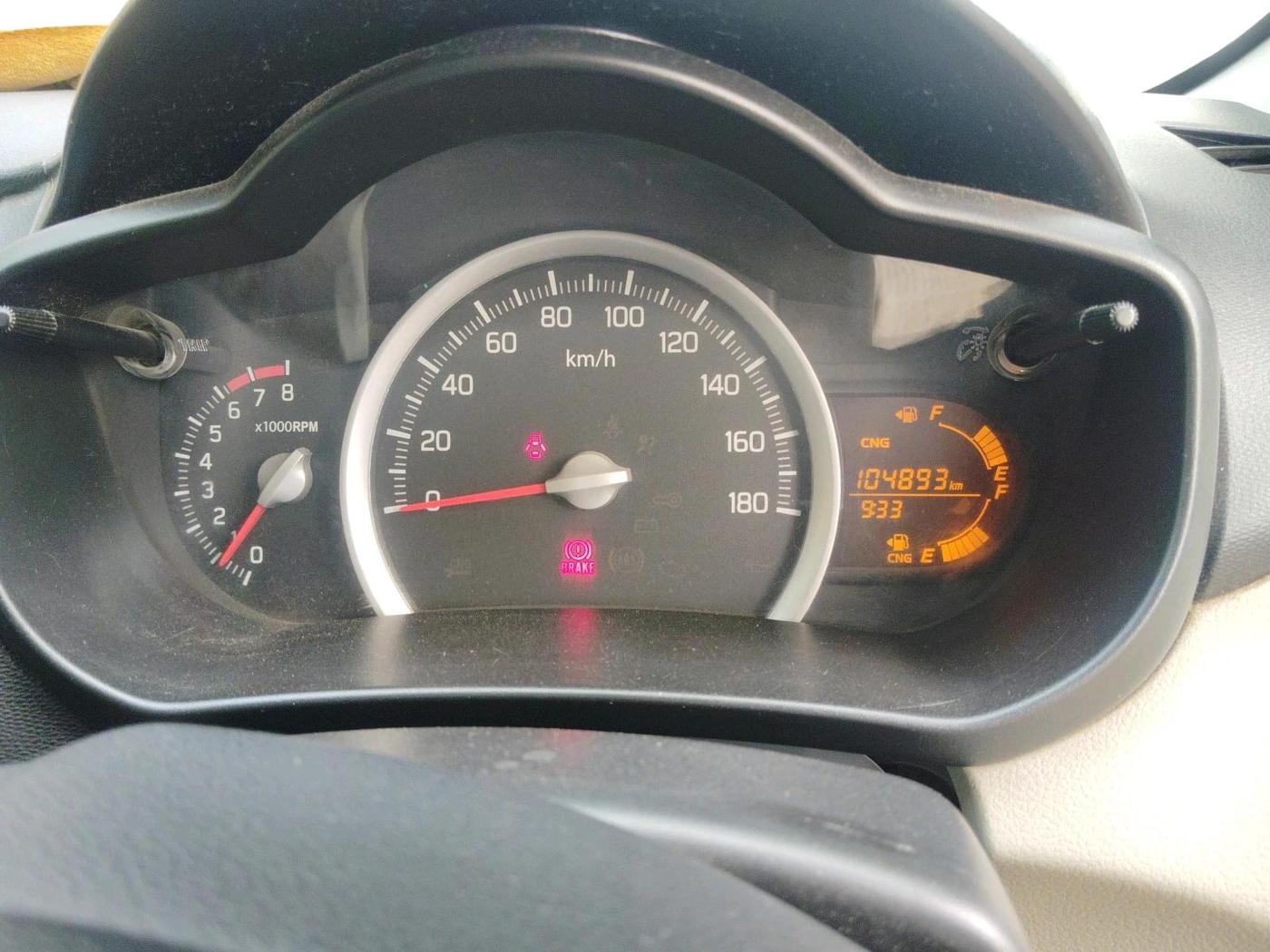 2015 Maruti Celerio VXI CNG, CNG, Manual, 1,04,893 km, interior