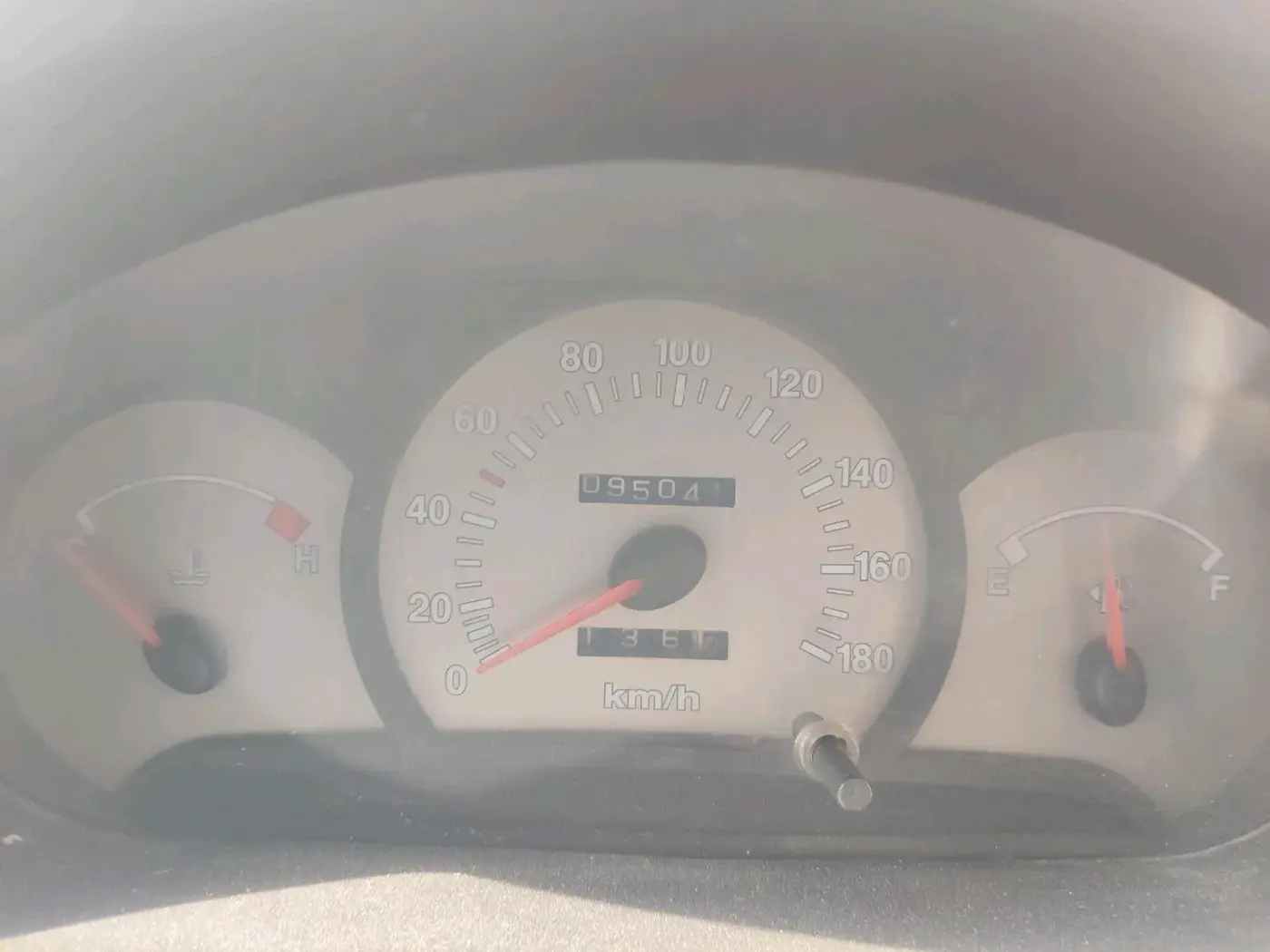 2013 Hyundai Santro Xing GL, CNG, Manual, 95,041 km, interior