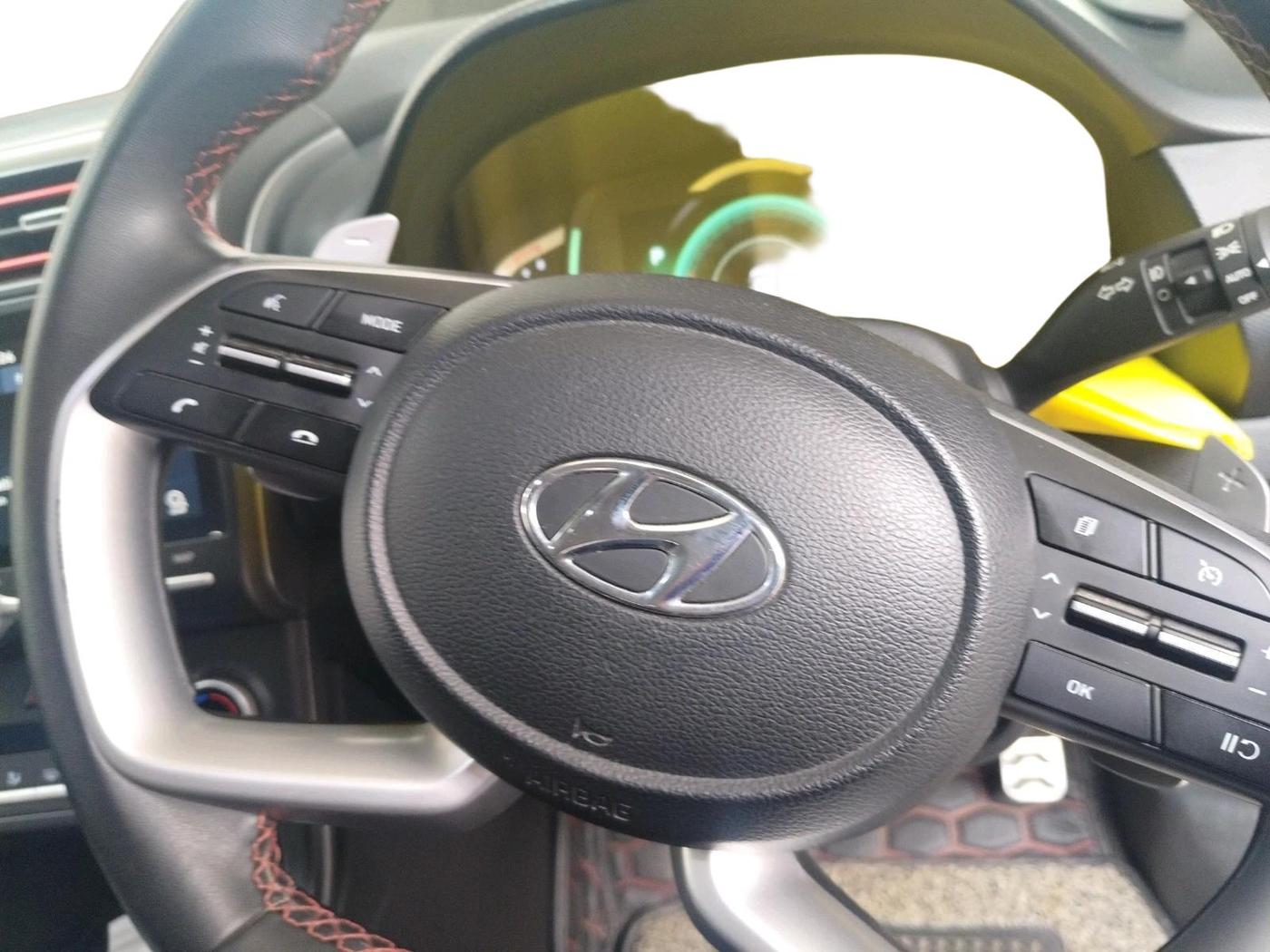 2020 Hyundai Creta SX (O) 1.4 TURBO DCT, Petrol, Automatic, 37,578 km, interior