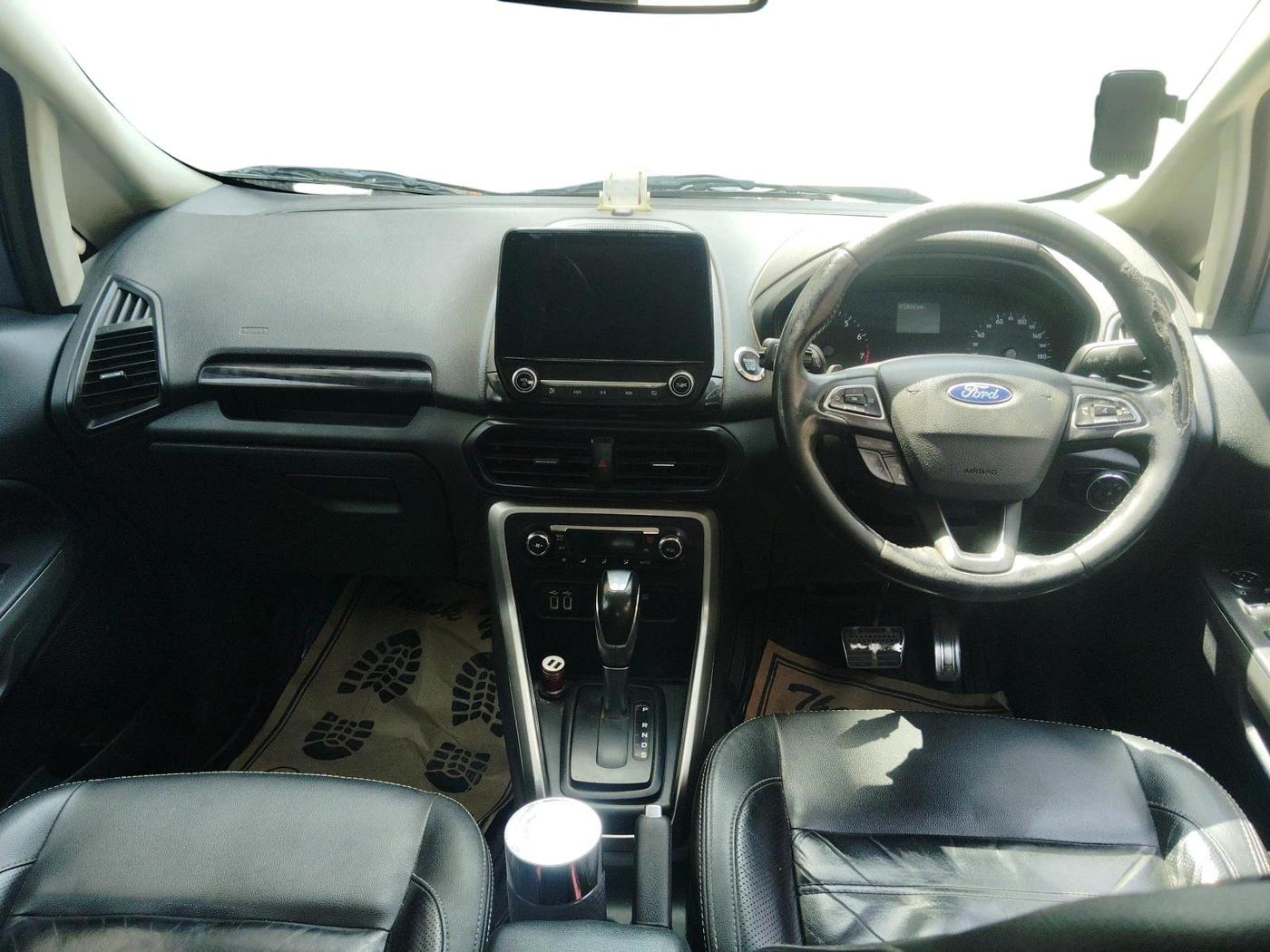 2018 Ford Ecosport TITANIUM + 1.5L PETROL AT, Petrol, Automatic, 1,72,553 km, interior