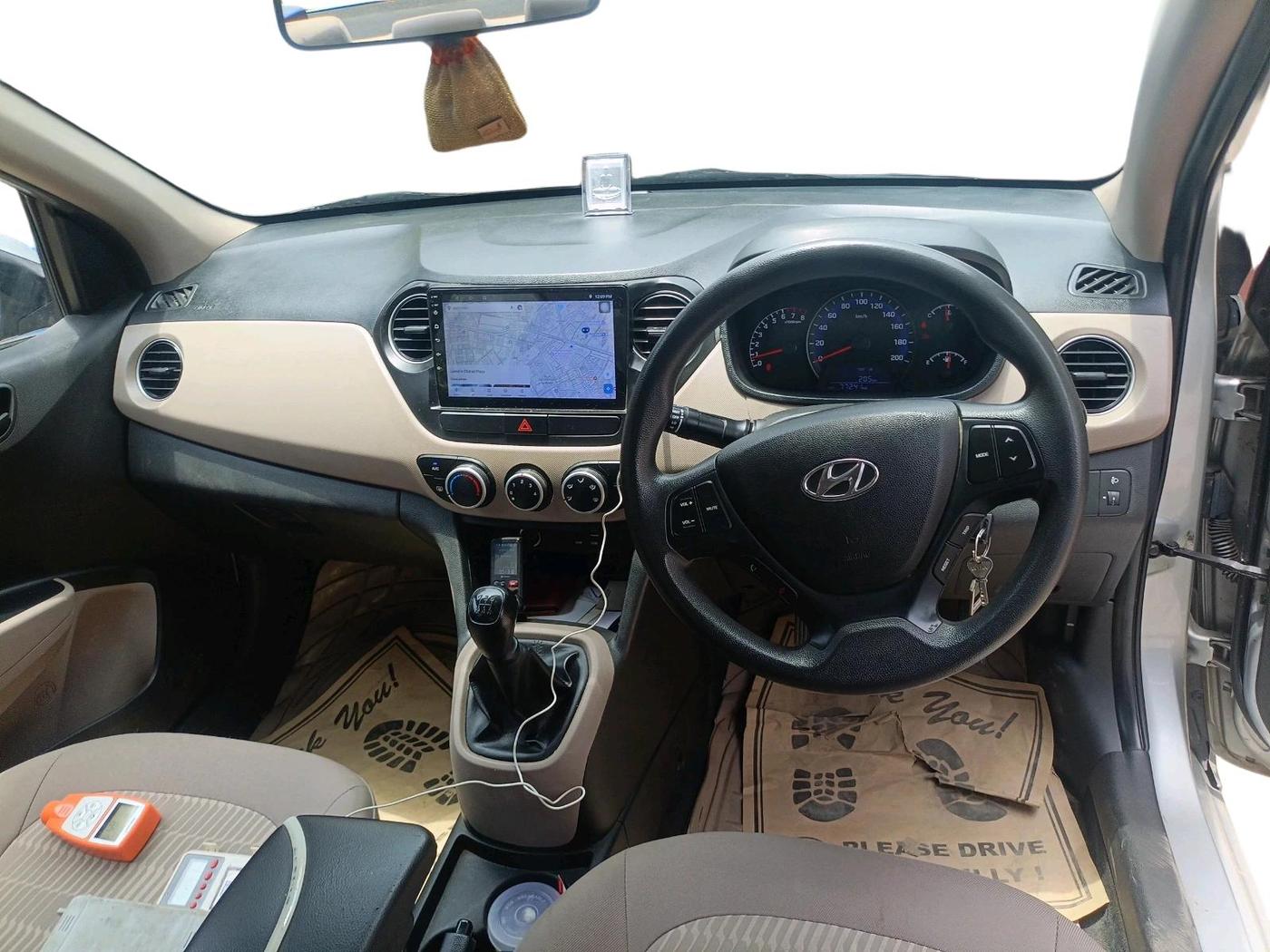 2019 Hyundai Xcent S 1.2, CNG, Manual, 77,241 km, interior