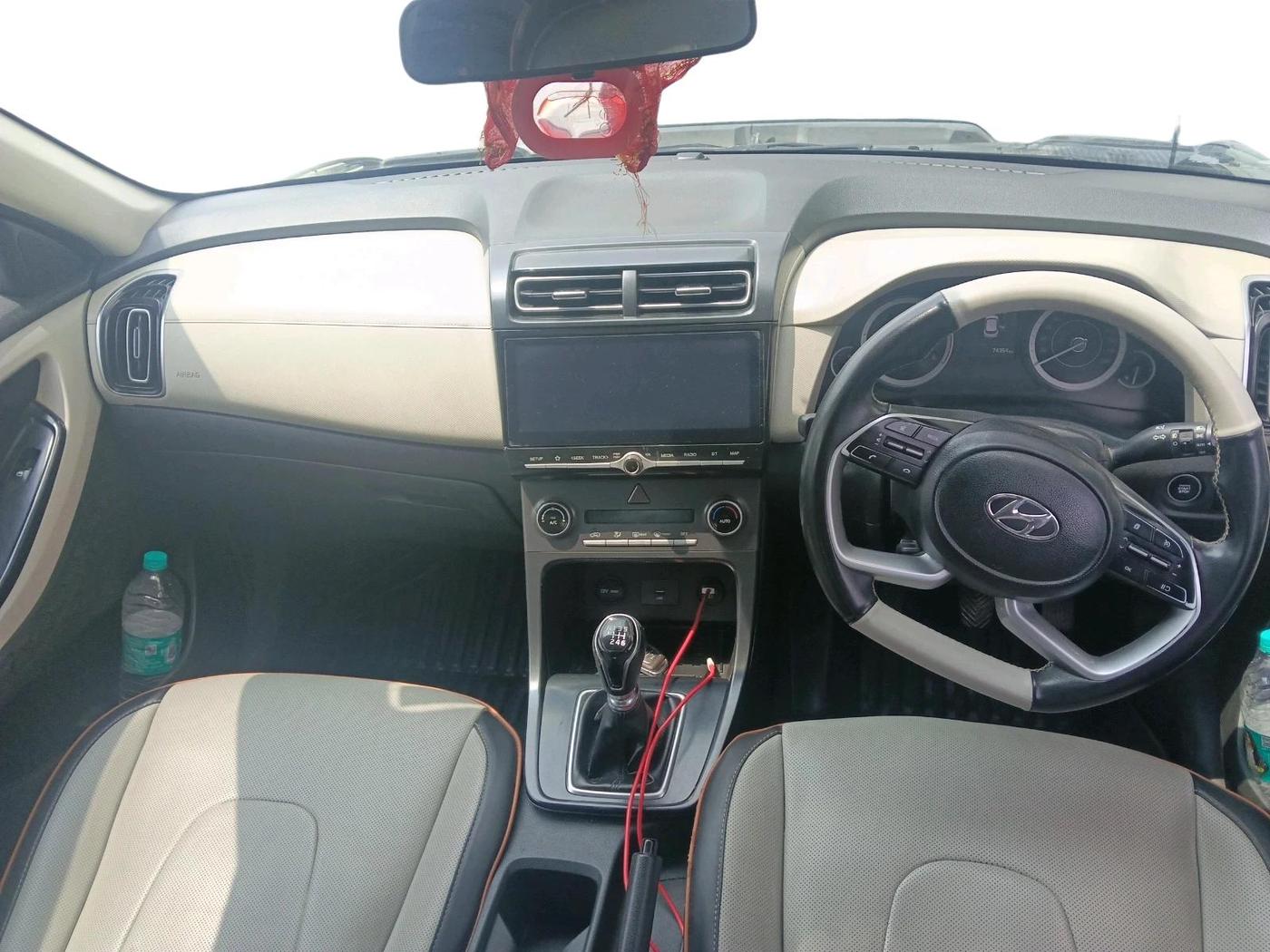 2021 Hyundai Creta SX EXECUTIVE 1.5 DIESEL, Diesel, Manual, 74,354 km, interior