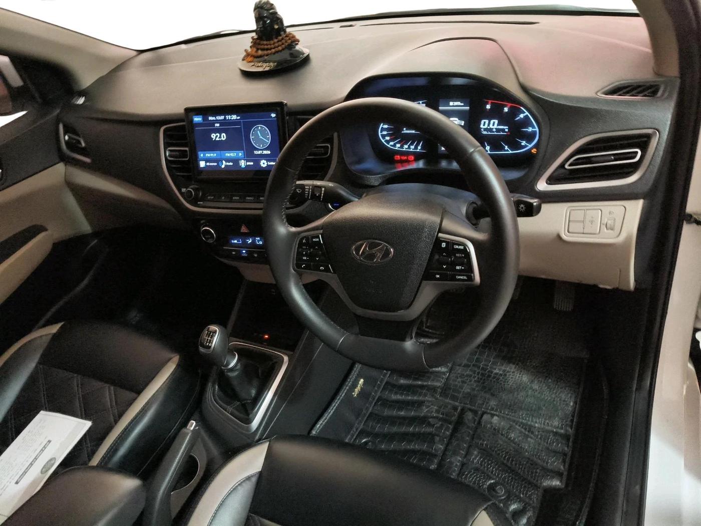 2022 Hyundai Verna SX 1.5 CRDI, Diesel, Manual, 48,135 km, interior
