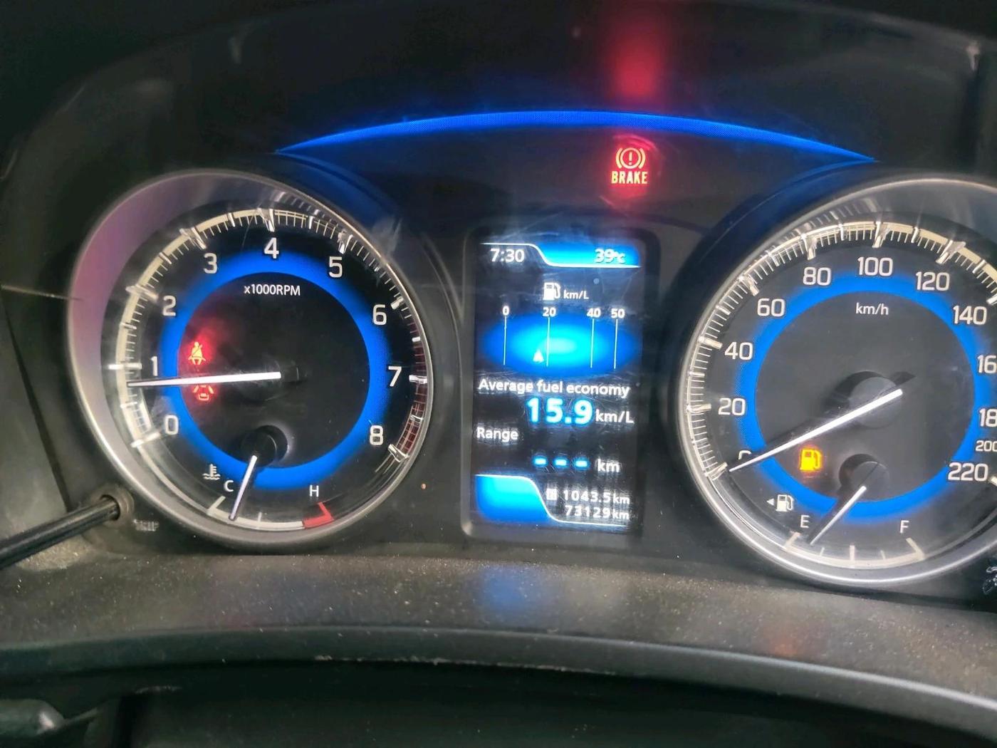 2016 Maruti Baleno ZETA PETROL 1.2, Petrol, Manual, 73,129 km, interior