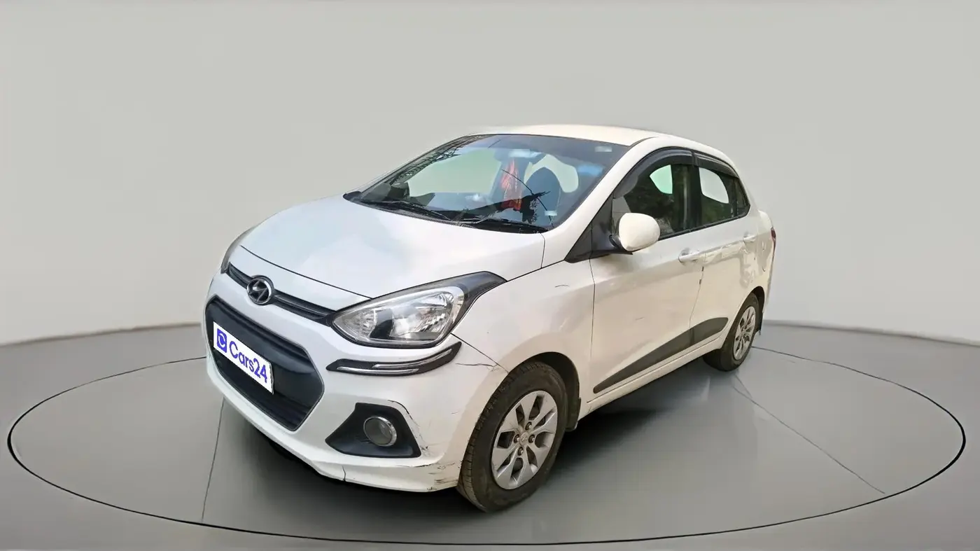 2014 Hyundai Xcent S 1.2, CNG, Manual, 1,12,786 km, exterior