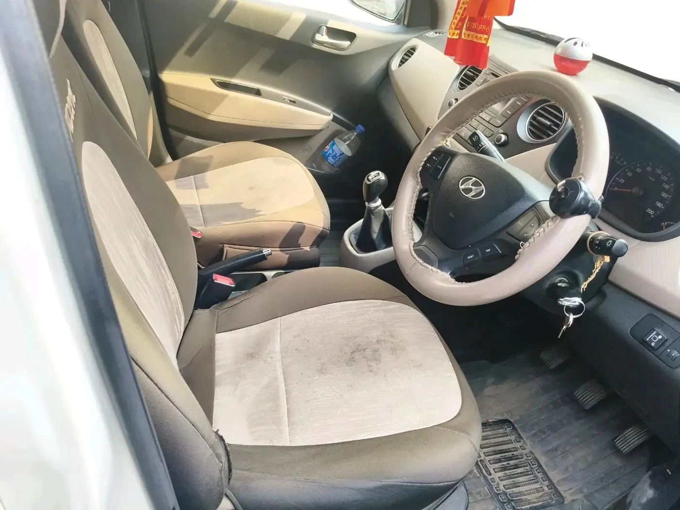 2014 Hyundai Xcent S 1.2, CNG, Manual, 1,12,786 km, interior
