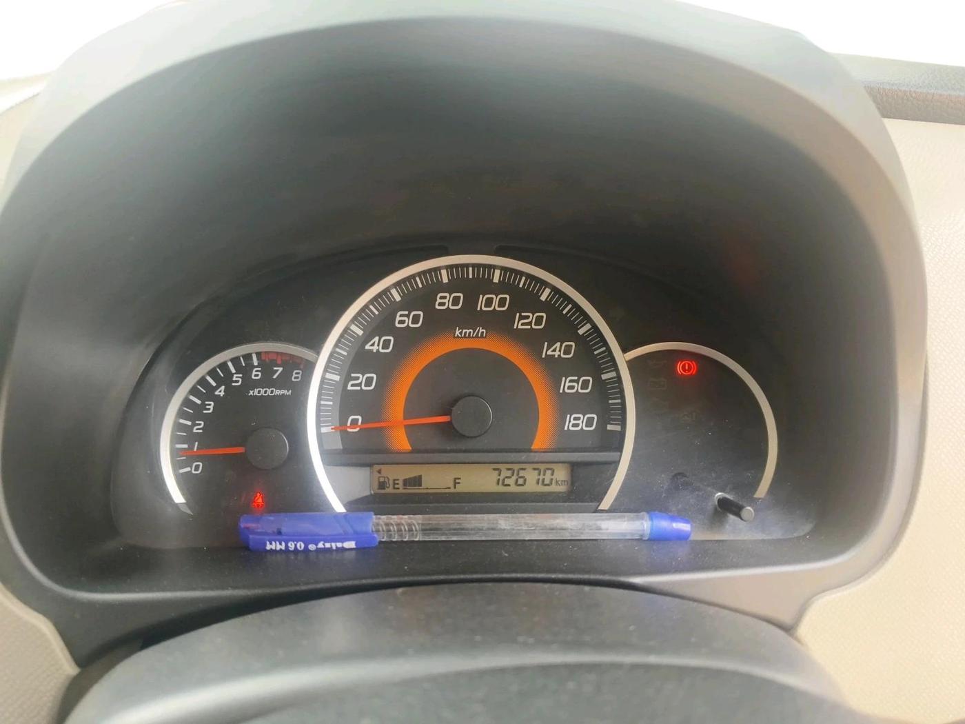 2014 Maruti Wagon R 1.0 VXI, Petrol, Manual, 72,670 km, interior