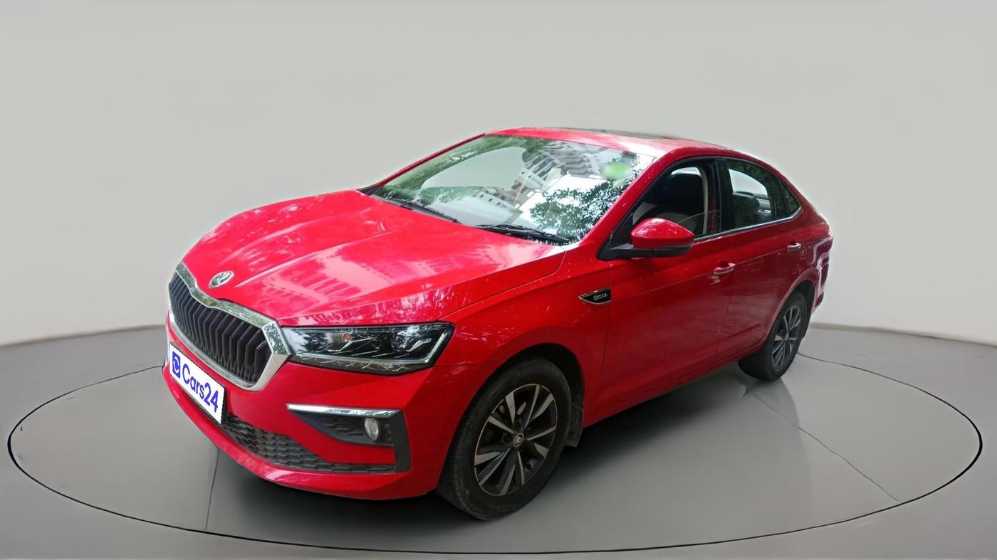 2022 Skoda SLAVIA STYLE 1.0L TSI AT, Petrol, Automatic, 36,311 km, exterior