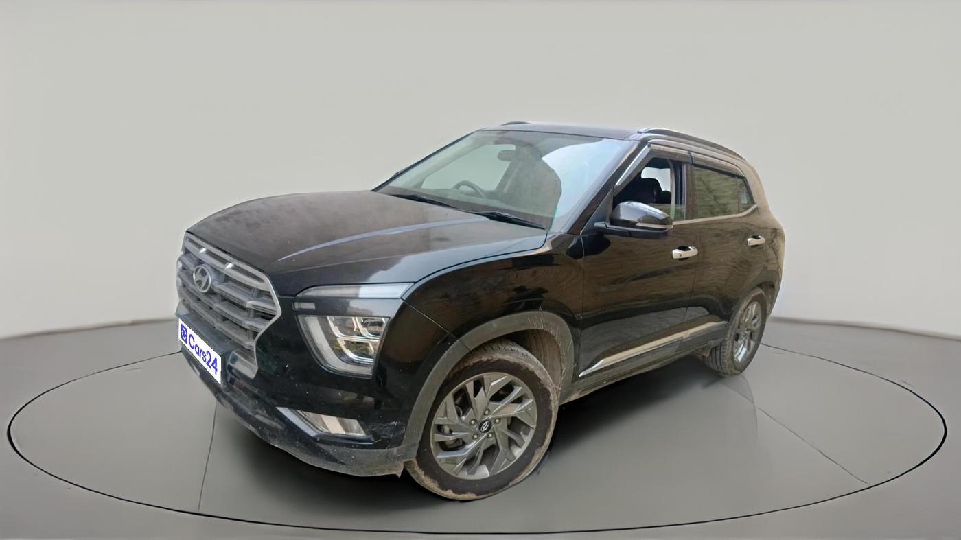 2021 Hyundai Creta SX (O) 1.4 TURBO DCT, Petrol, Automatic, 29,798 km, exterior