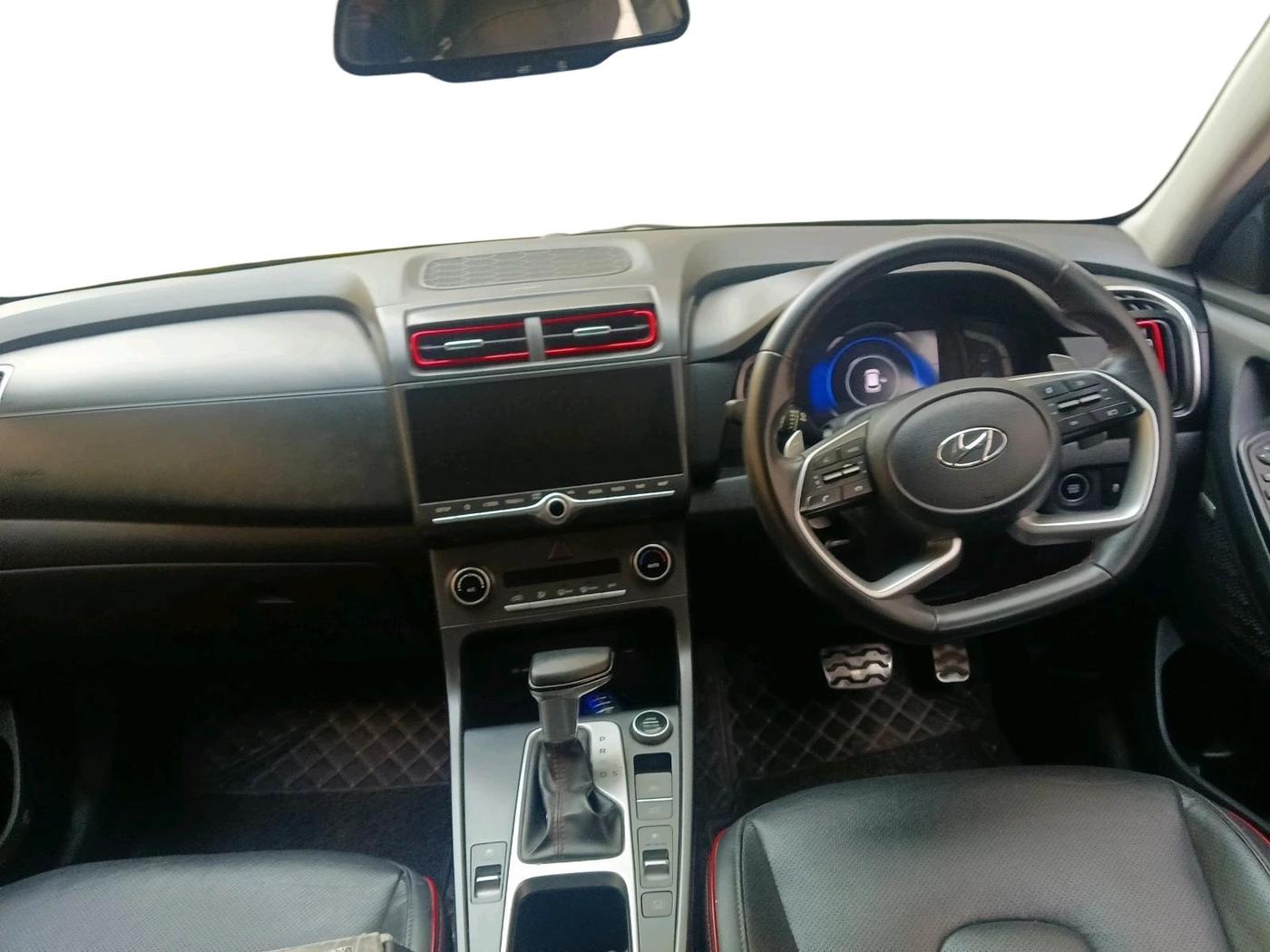 2021 Hyundai Creta SX (O) 1.4 TURBO DCT, Petrol, Automatic, 29,798 km, interior