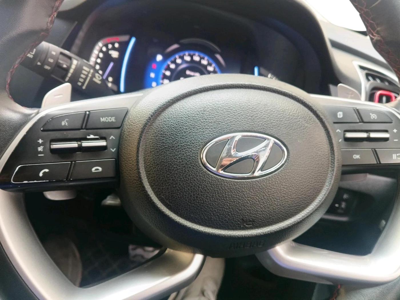 2021 Hyundai Creta SX (O) 1.4 TURBO DCT, Petrol, Automatic, 29,798 km, interior