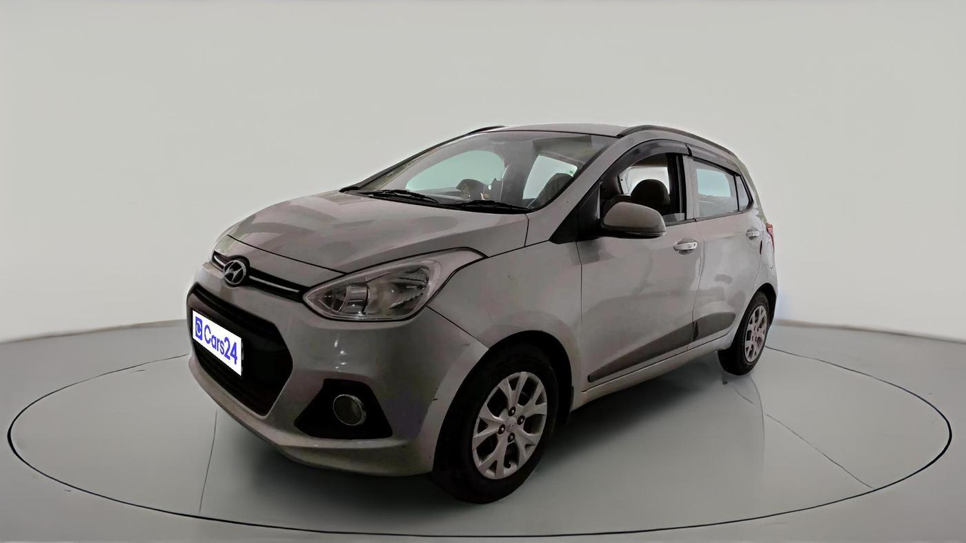 2014 Hyundai Grand i10 SPORTZ 1.2 KAPPA VTVT, Petrol, Manual, 27,547 km, exterior