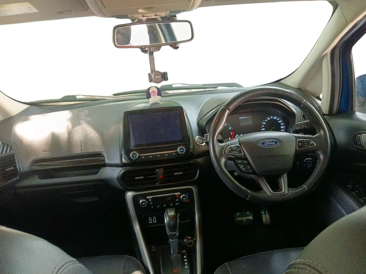 2018 Ford Ecosport TITANIUM + 1.5L PETROL AT, Petrol, Automatic, 65,238 km, interior