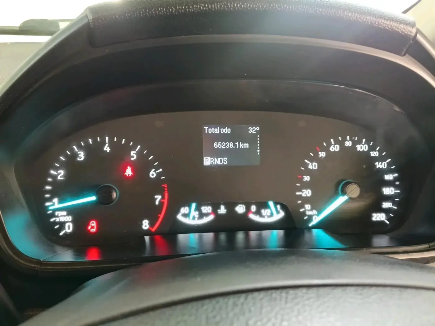 2018 Ford Ecosport TITANIUM + 1.5L PETROL AT, Petrol, Automatic, 65,238 km, interior