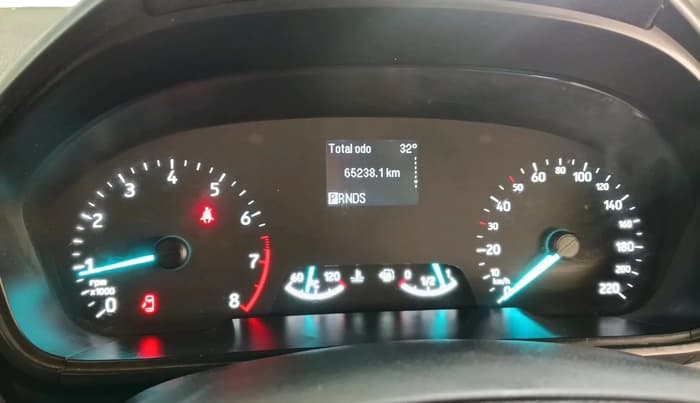 2018 Ford Ecosport TITANIUM + 1.5L PETROL AT, Petrol, Automatic, 65,238 km, interior