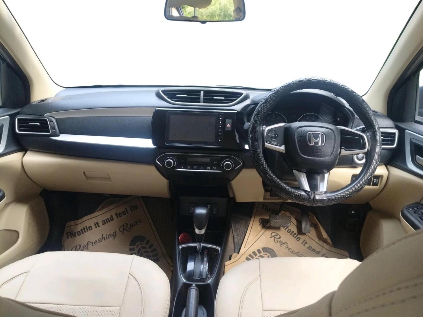 2021 Honda Amaze 1.2L I-VTEC VX CVT, Petrol, Automatic, 48,800 km, interior