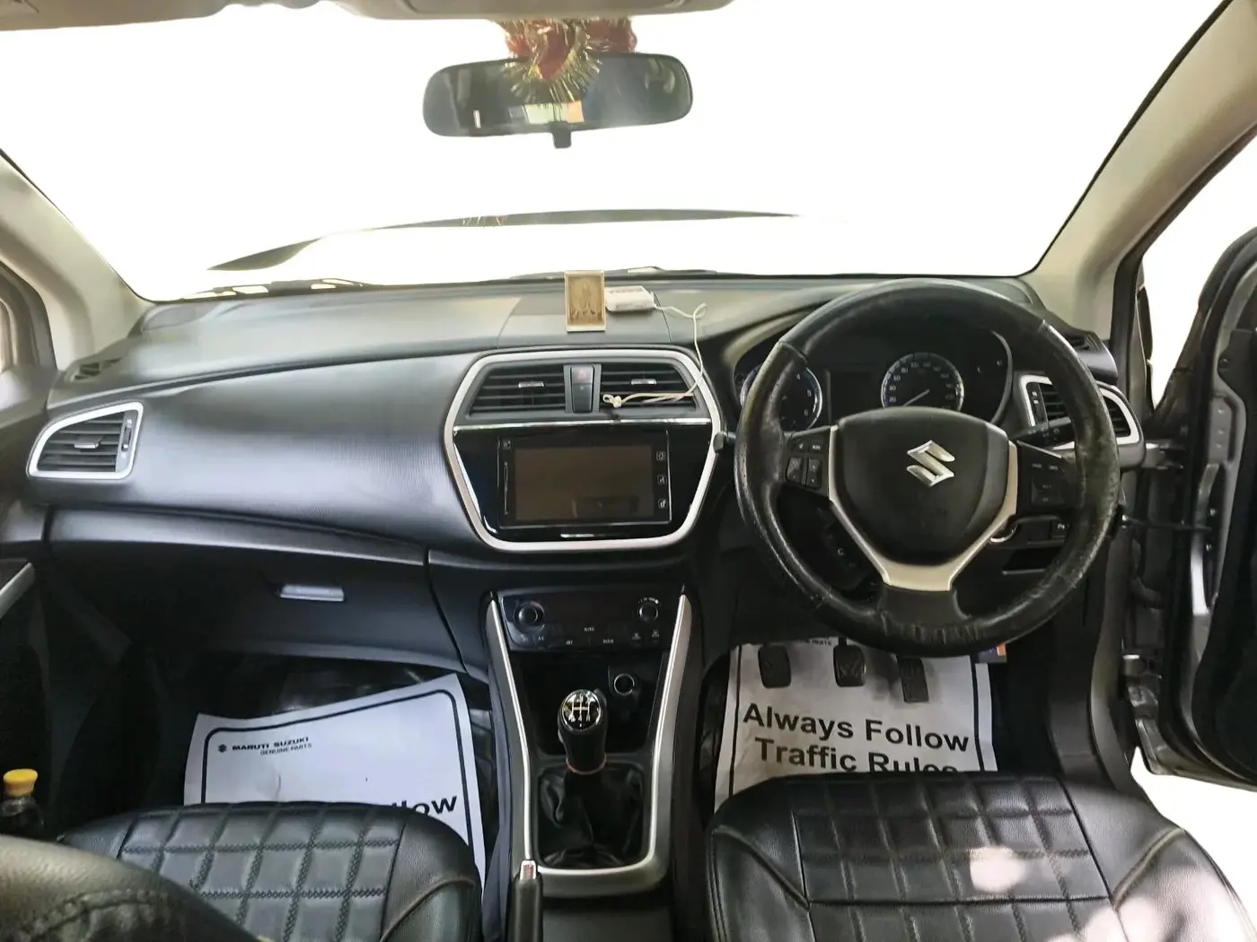 2017 Maruti S Cross ZETA 1.3, Diesel, Manual, 48,789 km, interior