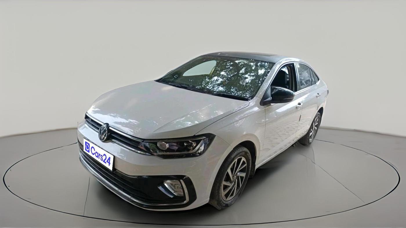 2023 Volkswagen VIRTUS TOPLINE TSI 1.0 AT, Petrol, Automatic, 27,117 km, exterior