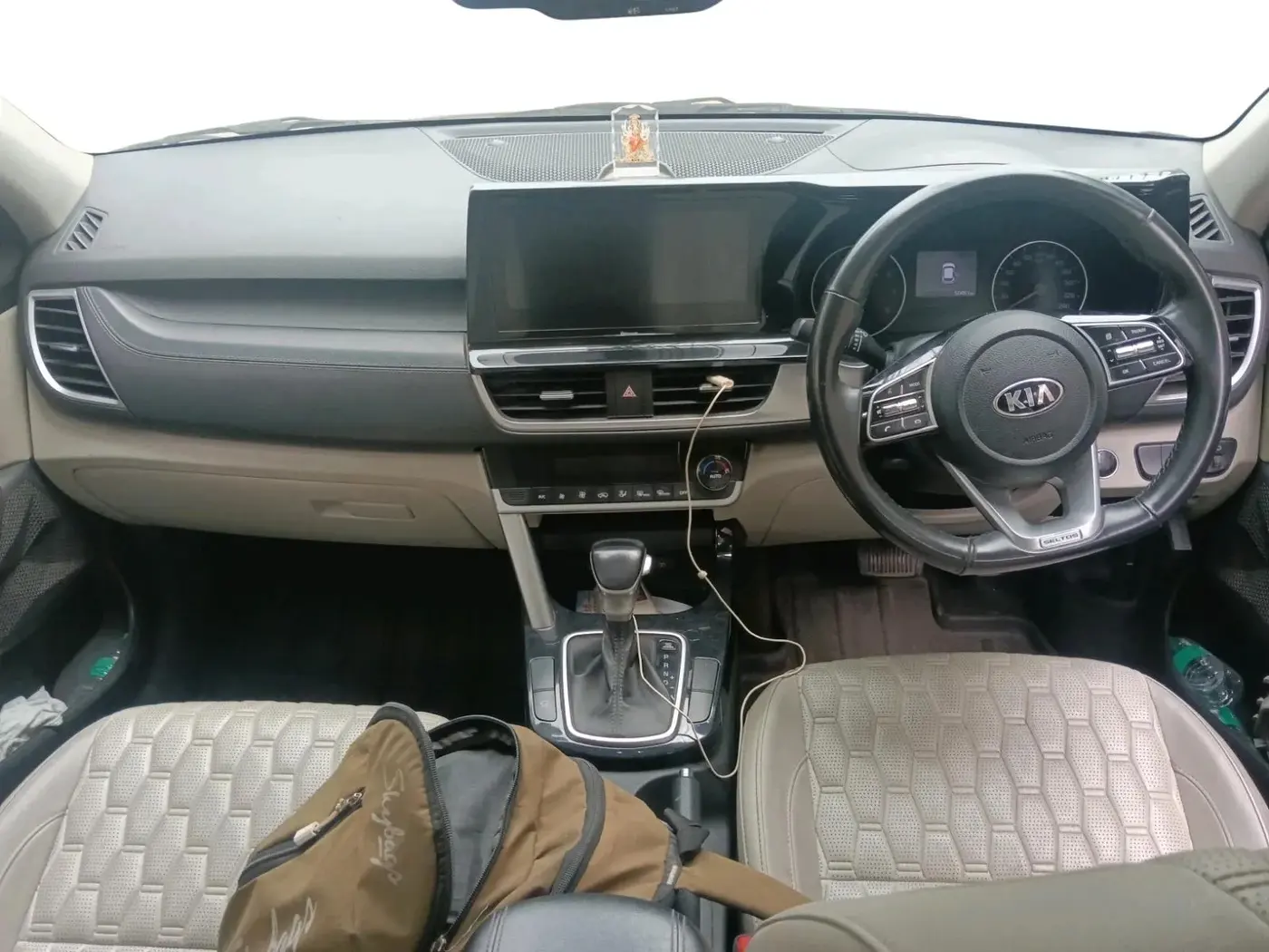 2021 KIA SELTOS HTX IVT 1.5 PETROL, Petrol, Automatic, 50,451 km, interior