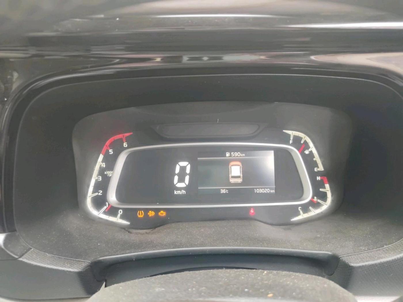2020 KIA SONET HTX PLUS 1.5, Diesel, Manual, 1,03,020 km, interior