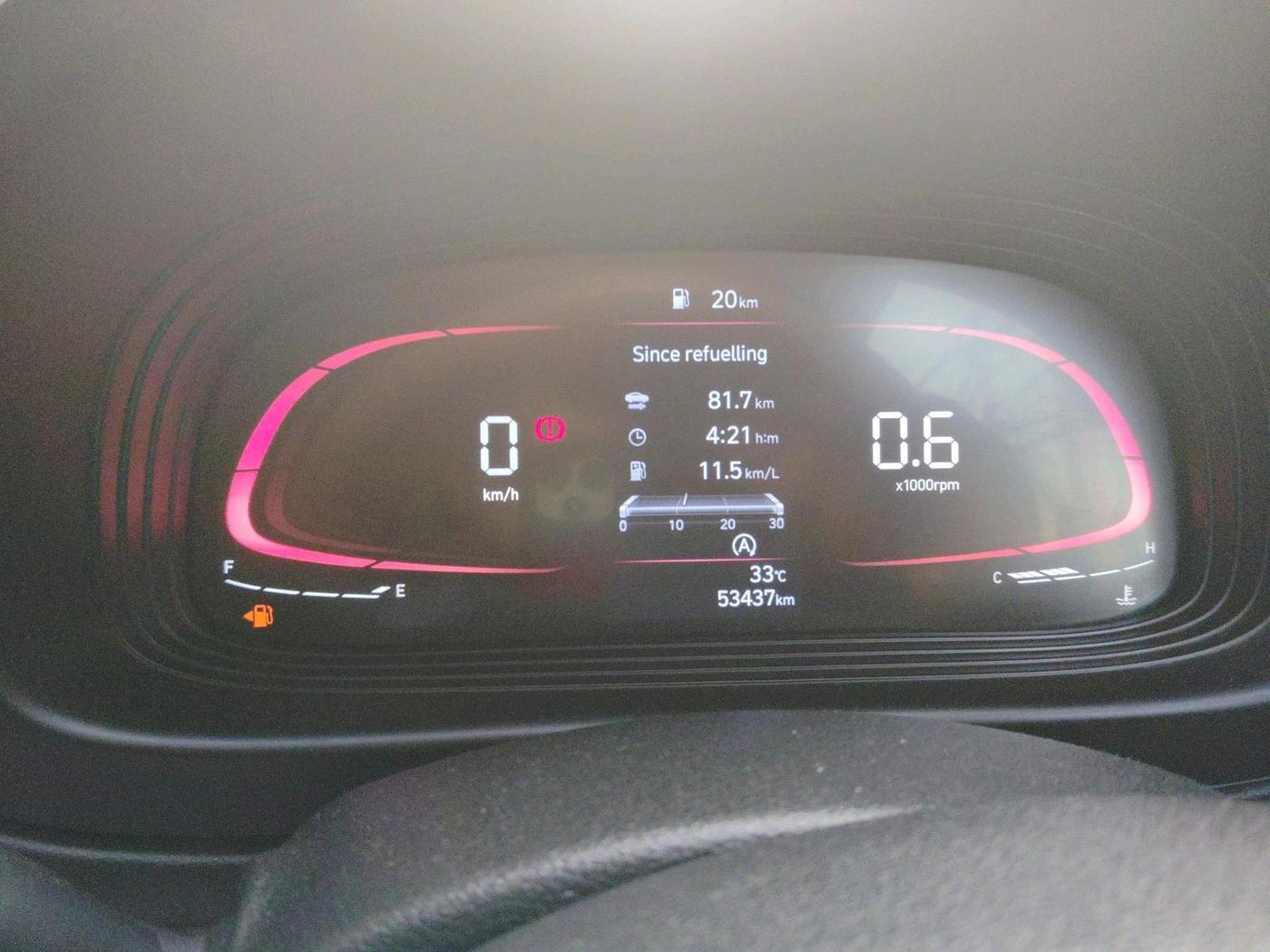 2024 Hyundai VENUE S 1.2, Petrol, Manual, 53,437 km, interior