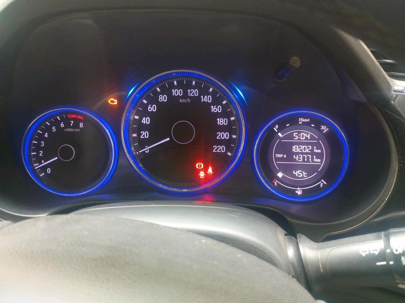 2015 Honda City 1.5L I-VTEC V MT, CNG, Manual, 1,82,021 km, interior