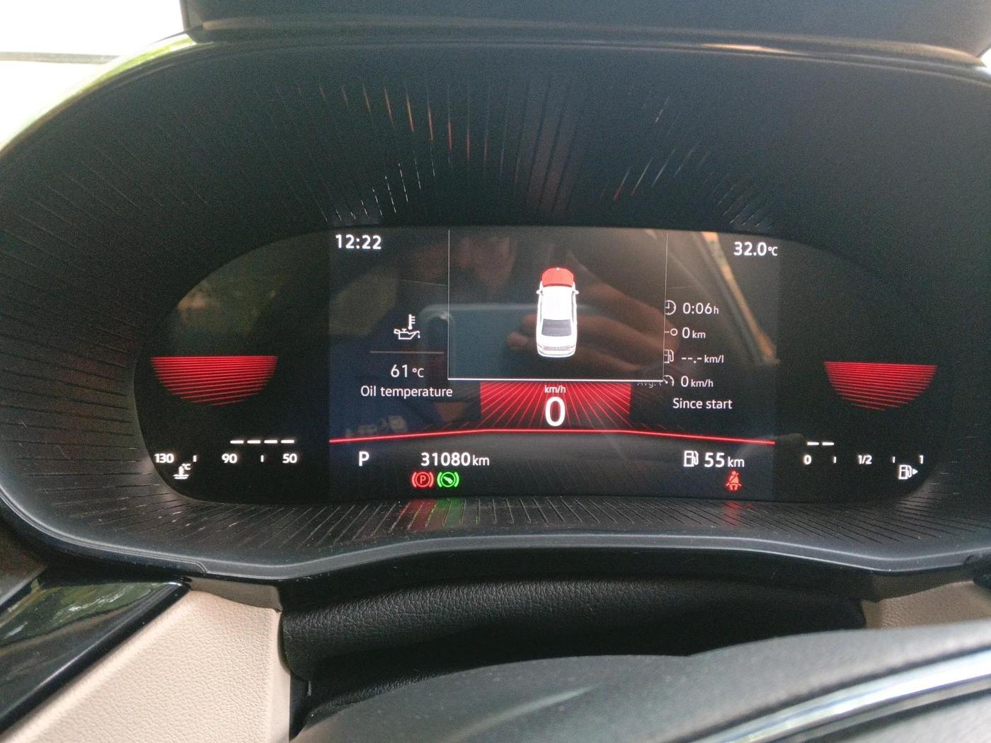 2023 Skoda SLAVIA STYLE 1.0L TSI AT, Petrol, Automatic, 31,080 km, interior