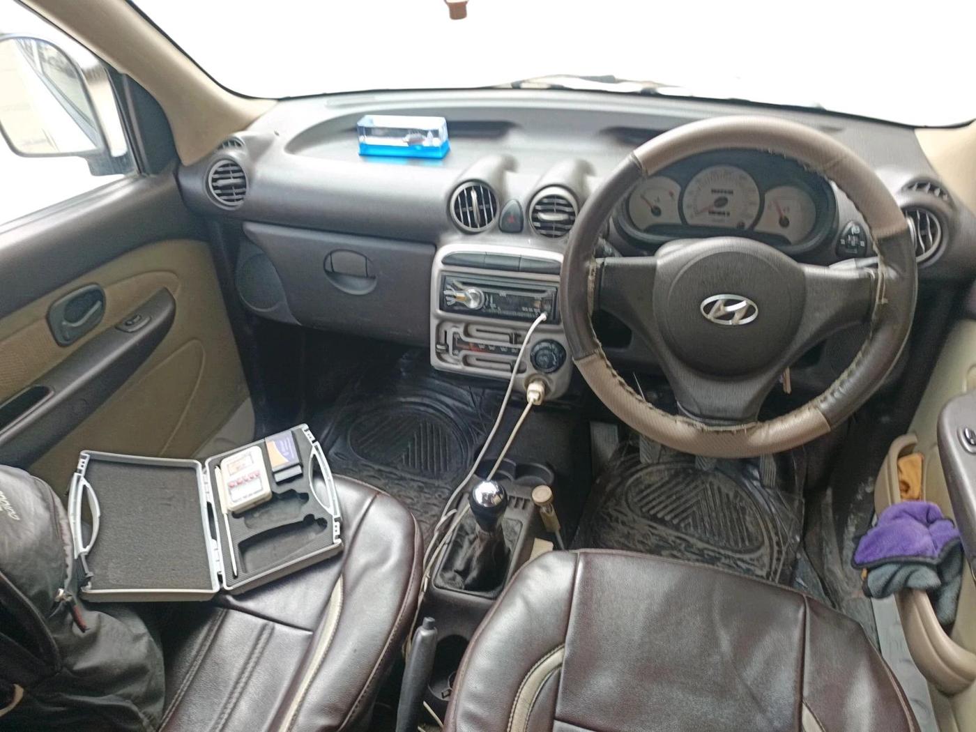 2012 Hyundai Santro Xing GL, CNG, Manual, 72,695 km, interior