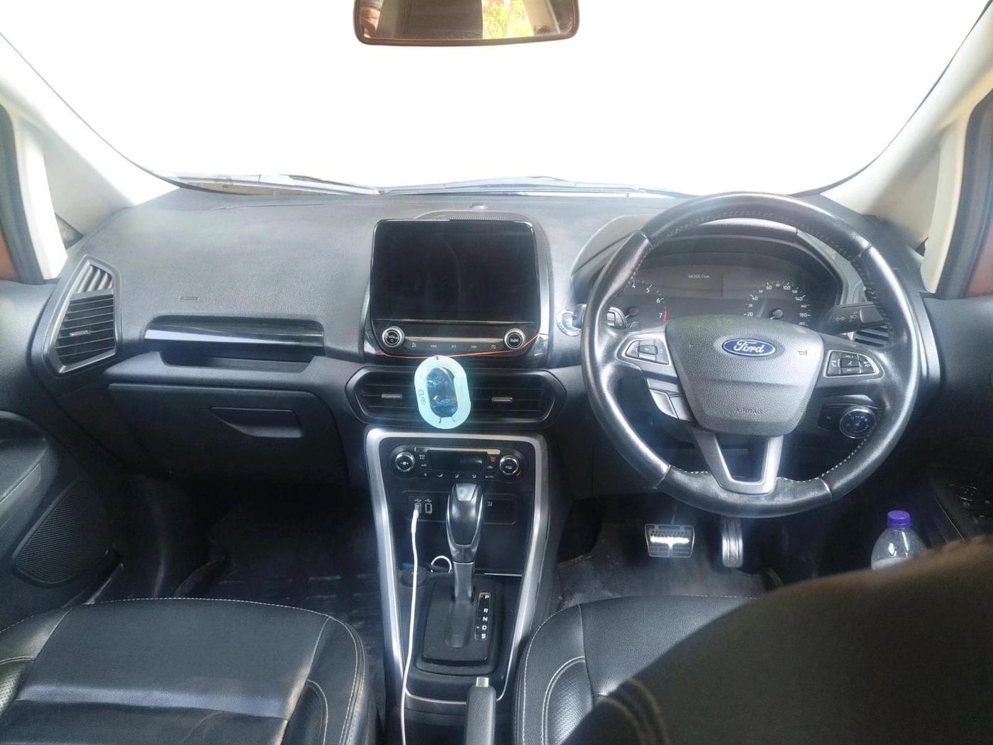 2018 Ford Ecosport TITANIUM + 1.5L PETROL AT, Petrol, Automatic, 66,355 km, interior